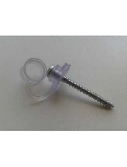 Саморезы крепежные с прокладкой и заглушкой по дереву 4,5х45мм, 100 шт. / Упак, изображение 3