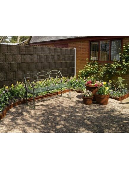 Žoga Lamile MIKKO RATTAN 12,75x0,19m (1200 g/m2) MK-01, tumši brūna