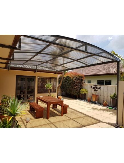 Поликарбонат 10mm; 6x2,1m, бронза, изображение 3