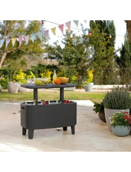 Dārza bārs Keter Bevy Bar pelēks, 3 image