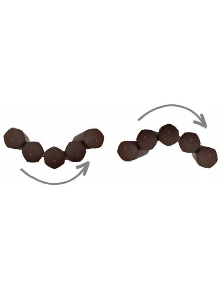 Декоративный бордюр/садовая ограда 150x270 мм, 8 шт. (2,2 m), антрацит