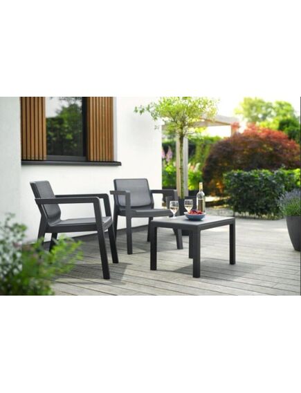 Āra mēbeļu komplekts KETER EMILY BALCONY SET, pelēks, 2 image
