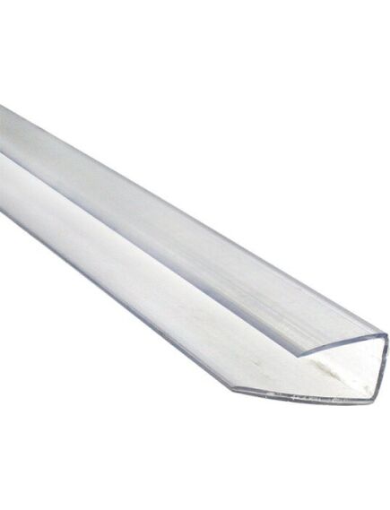 Конечный профиль PC U 8-10 мм для поликарбонатные листы, прозрачный