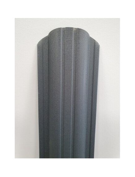 Profilēta metāla žoga štaketas Polo PMx2 RAL7016 (Antracīta pelēks) 1500mm