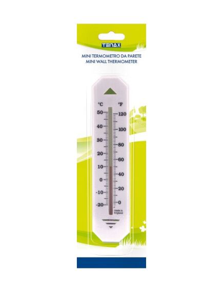 МИНИ-СТЕННЫЙ ТЕРМОМЕТР TENAX, белый