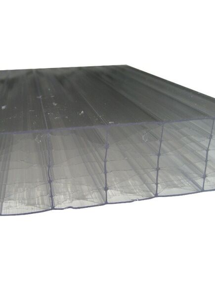 Šūnu polikarbonāts 32mm caurspīdīgs 6000x1200mm