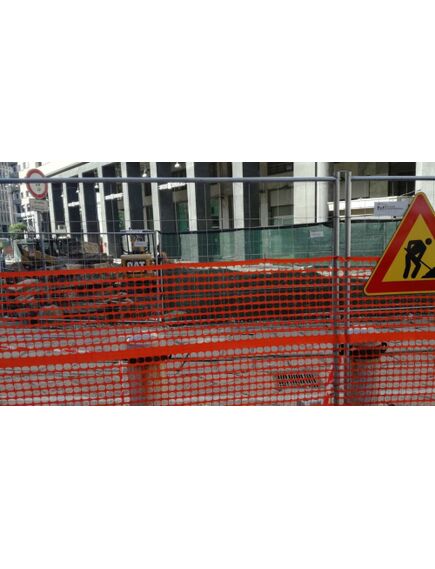 LABOR Norobežojuma aizsargsiets, oranžs, 1,80x50 m