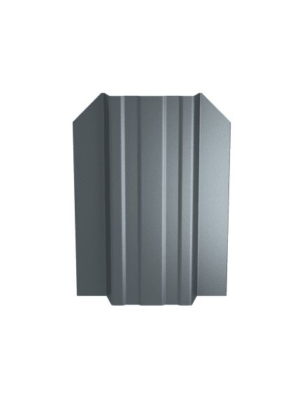 Profilēta metāla žoga štaketas STANDARD RAL7016 (Antracīta Pelēka) PSx2