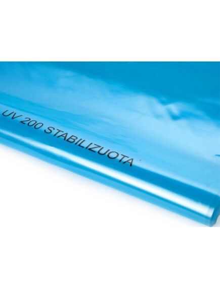 Пленка полиэтиленовая для теплиц УФ стабилизированная 200мкр; 3x30м