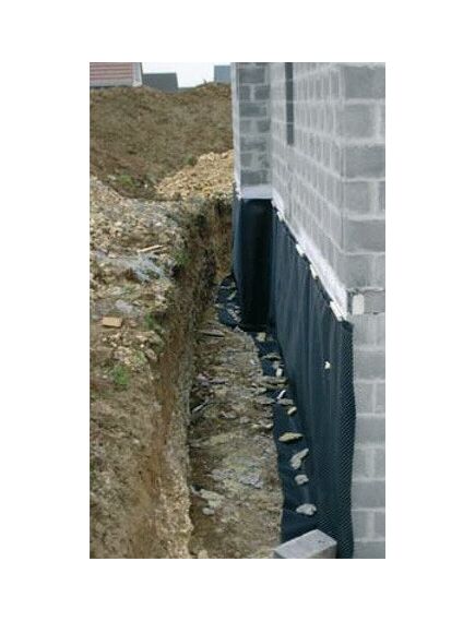 Ģeomembrāna StarkeDach Drain 400, 1x30m;, 2 image