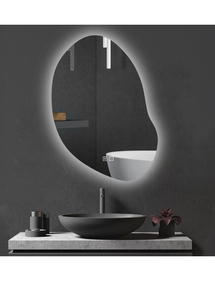 Rea Sanitary LUSTRO ŚCIENNE LED 80x60cm CLOUD C, 3 image