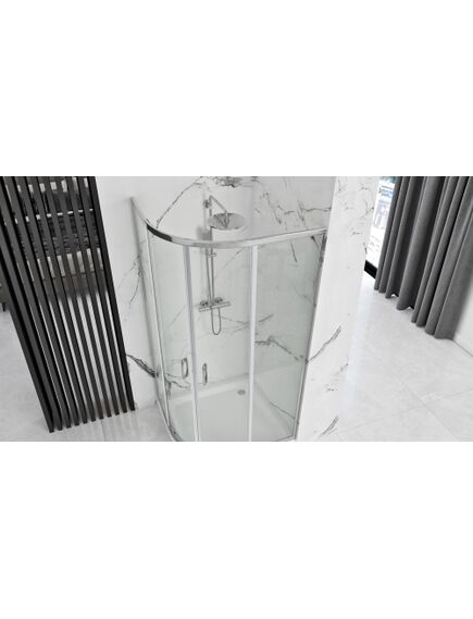 Rea Sanitary Kabina Prysznicowa REA Look Chrom 80x80, 3 image