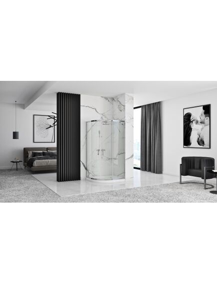 Rea Sanitary Kabina Prysznicowa REA Look Chrom 80x80, 2 image