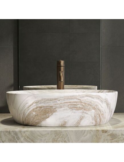 Rea Sanitary Umywalka Nablatowa REA Amelia Saturn 48, 3 image