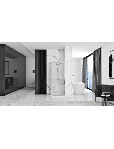 Rea Sanitary Kabina Prysznicowa REA Look Chrom 80x80, 4 image