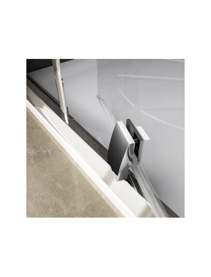 RAVAK dušas stūris Pivot PSKK3-90, 90x90 satīns/caurspīdīgs stikls, 3 image