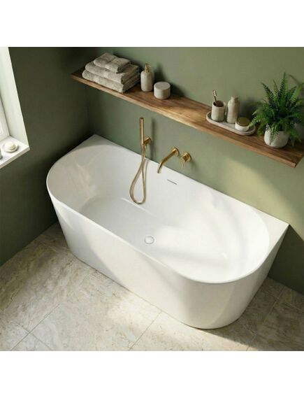 Rea Sanitary Wanna Przyścienna CAPRI SLIM 150cm, изображение 6