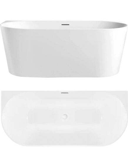 Rea Sanitary Wanna Przyścienna CAPRI SLIM 150cm, изображение 7