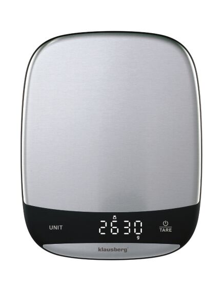 Klausberg Virtuves svari, sudraba krāsā, 10 kg, KLAUSBERG, KB 7936, 2 image