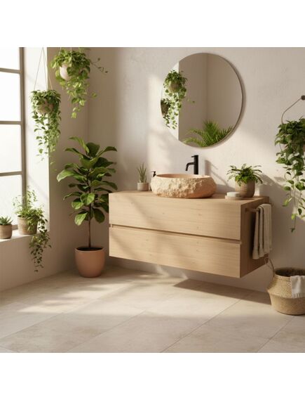 Rea Sanitary Umywalka nablatowa Rea Mika Light Terracotta, изображение 3