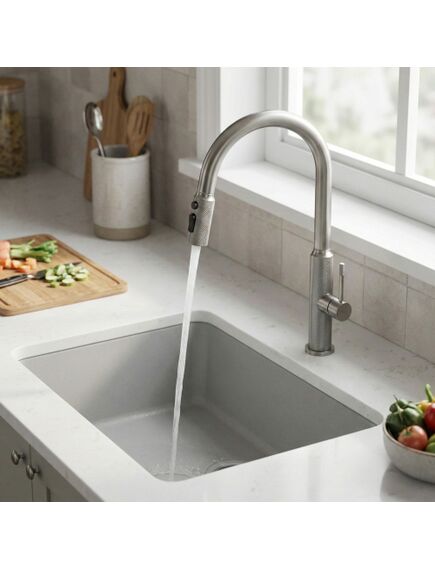 Rea Sanitary Bateria kuchenna Rea Master Nikiel Szczotkowany, изображение 6