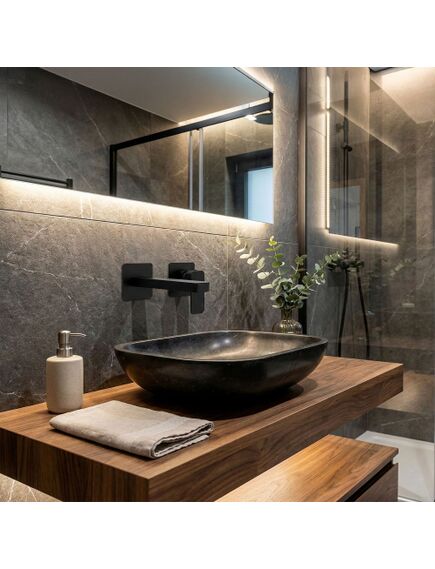 Rea Sanitary Bateria Umywalkowa Podtynkowa REA Arlo Czarna, изображение 2