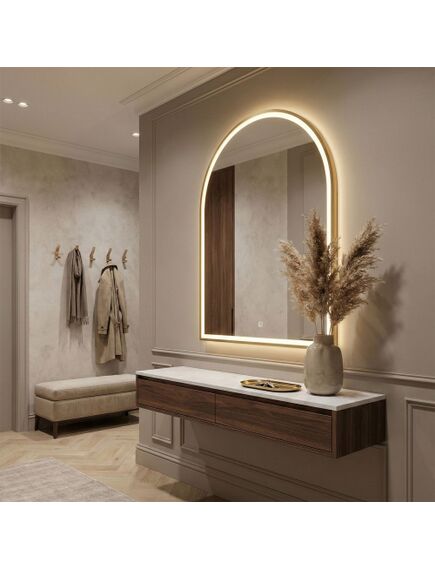 Rea Sanitary LUSTRO ŚCIENNE LED 60x100cm DART GOLD, 2 image