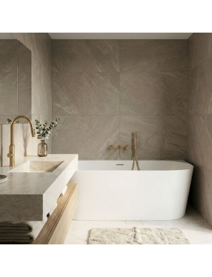 Rea Sanitary Wanna Przyścienna CAPRI SLIM 150cm, изображение 5