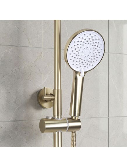 Rea Sanitary Zestaw natryskowy Rea Ontario Złoty Szczotkowany, изображение 5