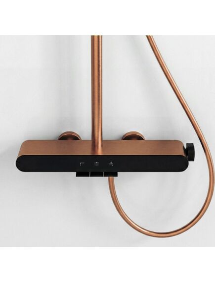 Rea Sanitary Zestaw Prysznicowy REA Farel Miedź Szczotkowana, изображение 5