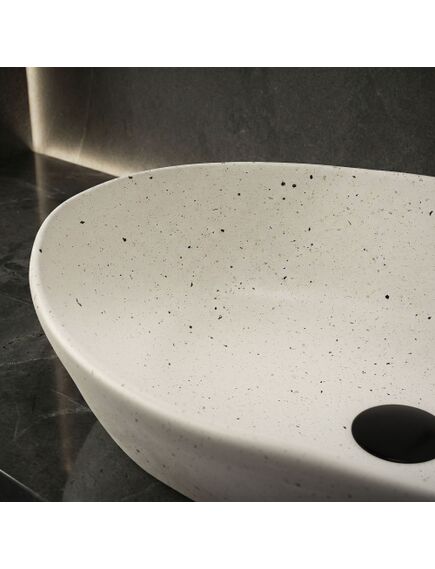 Rea Sanitary Umywalka nablatowa Rea Emilia Grid, 5 image