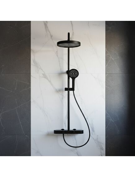 Rea Sanitary Zestaw Prysznicowy REA Creo Czarny, изображение 3