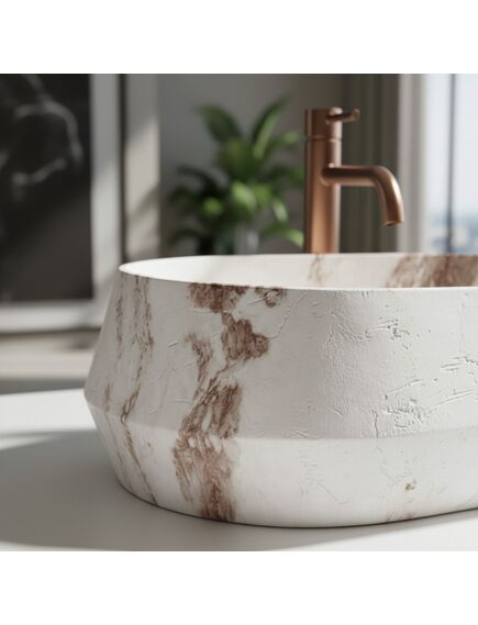 Rea Sanitary Umywalka nablatowa Rea Zoe Travo, 4 image