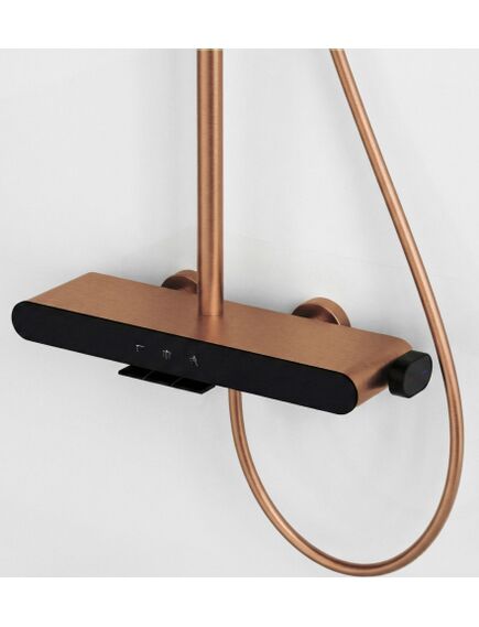 Rea Sanitary Zestaw Prysznicowy REA Farel Miedź Szczotkowana, изображение 4