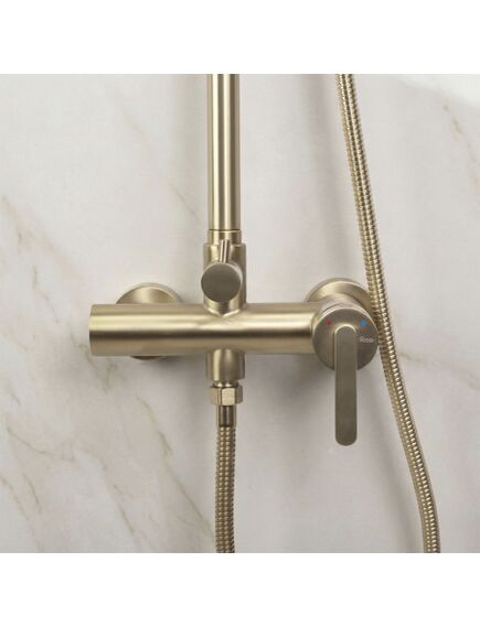 Rea Sanitary Zestaw natryskowy Rea Ontario Złoty Szczotkowany, изображение 2