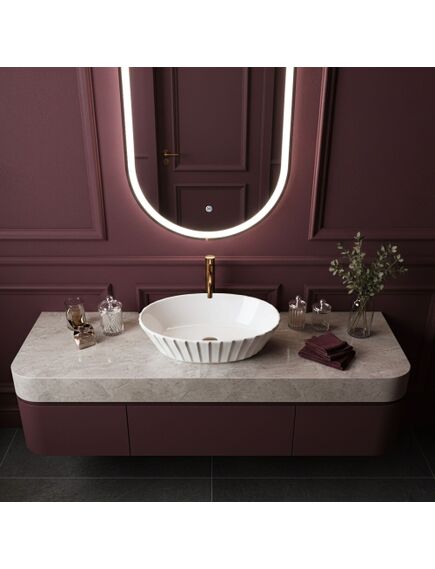 Rea Sanitary Umywalka nablatowa Rea Samanta, 4 image