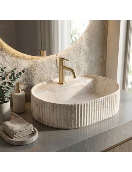 Rea Sanitary Umywalka nablatowa Rea Marcela 50 Saturn, изображение 4