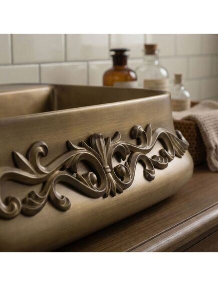 Rea Sanitary Umywalka nablatowa Rea Castel, 5 image