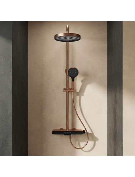 Rea Sanitary Zestaw Prysznicowy REA Farel Miedź Szczotkowana, изображение 3