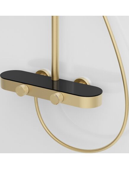 Rea Sanitary Zestaw Prysznicowy REA Creo Złoty szczotkowany, изображение 4