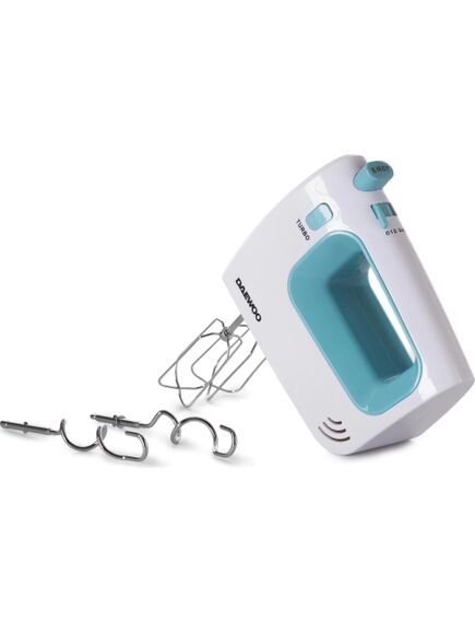 Daewoo Ручной миксер Daewoo DHM 122LB, 300 Вт, 5 скоростей, функция Turbo, насадка для замешивания, изображение 2