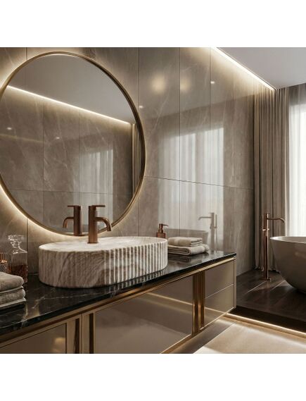 Rea Sanitary Umywalka nablatowa Rea Marcela 60 Kallisto, изображение 3