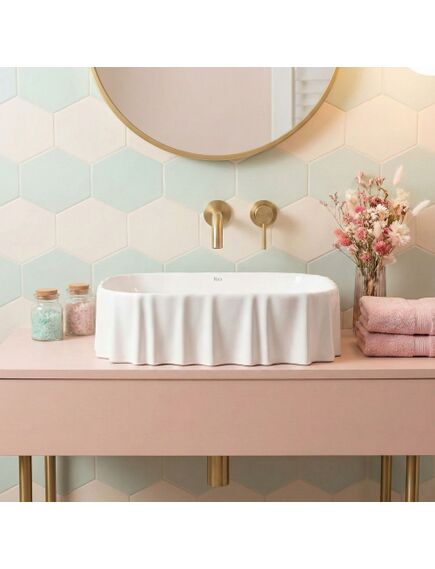 Rea Sanitary Umywalka nablatowa Rea Atria, 3 image