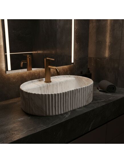 Rea Sanitary Umywalka nablatowa Rea Marcela 50 Kallisto, изображение 5