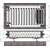 Radiators 22x300x600 sānu piesl. Termolux, Tips: 22 Tips 100mm, Radiatora augstums.: 300, Radiatora garums: 600
