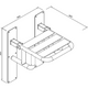 FANECO Invalīdu dušas sēdeklis S25KPUSNM, изображение 2