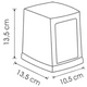 FANECO  Диспенсер для салфеток POP NP180PGWG, изображение 2