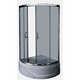 DUSCHY Душевая кабина 90х90х200 82SK25 тонированное стеекло