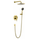 Blue water DENVER GOLD - zelta krāsā zemapmet.dušas k. - rokas duša, lielā duša, pārsl. maisītājs DEN-ZKP.150G, 2 image