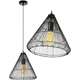 Toolight Lampa sufitowa wisząca w stylu loft LH2065